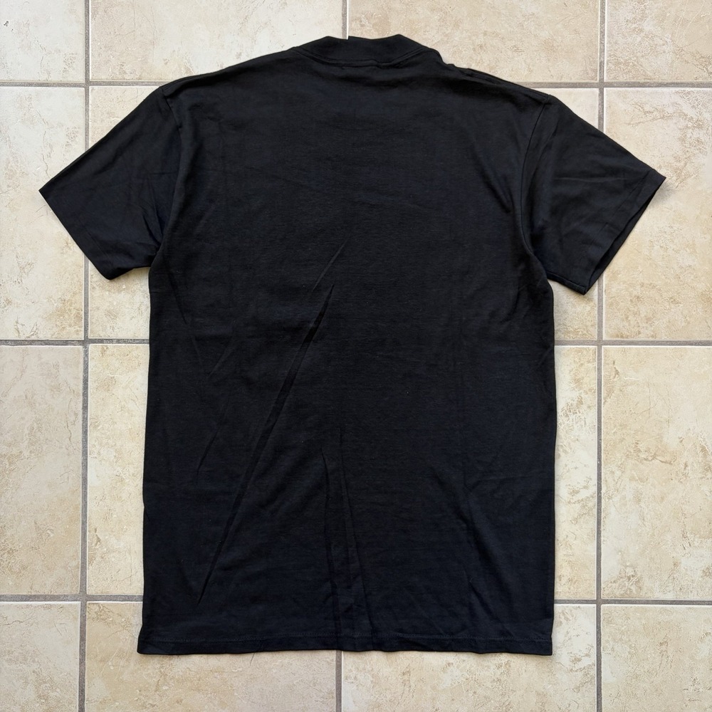 Vintage Harley Davidson T Shirt Size Large‎ Black Gecko Wildlife Thin 80s USA - Picture 5 of 7